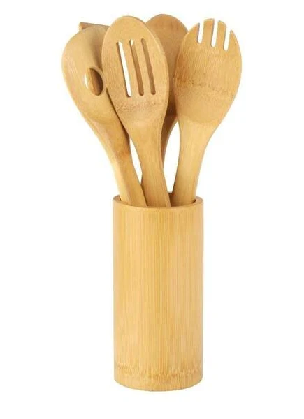 Colheres de Bambu